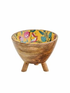 Wooden Enamel Bowl Spoon Set - Product Image 4