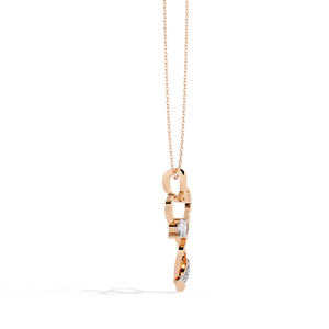ชุดเครื่องประดับเพชรเม็ดกลมสีทอง14K สำหรับผู้หญิงของขวัญงานปาร์ตี้ - Product Image 4