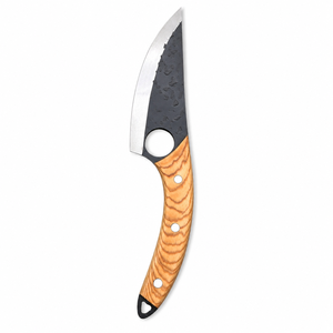 Cuchillo Jexmoo Personalizado Hecho a Mano de Alta Calidad con Hoja de Acero al Carbono de 12 Pulgadas, Mango de Madera y Funda de Cuero, DIY OEM - Product Image 2