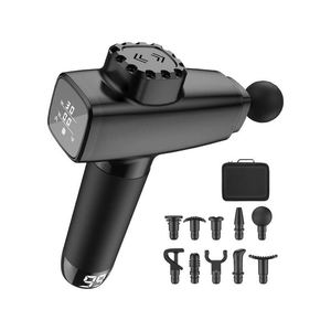 Pistolet de massage intelligent avec écran LED et réglages d'intensité variables - Product Image 1