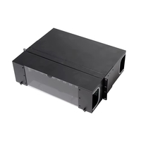 Cassette de brassage fibre optique MPO 1U 19 pouces sur rack, haute densité, 48 à 256 cœurs, pour centre de données