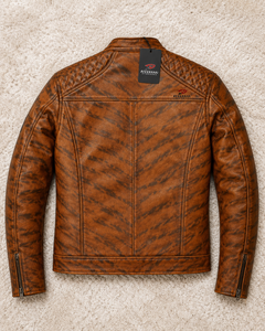 Chaqueta de Aviador de Piel de Oveja Premium para Hombre, Diseño con Capucha Desmontable, para Uso Casual y al Aire Libre, OEM, ODM, Marca Privada - Product Image 2