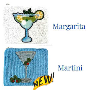 Veuve Funds Beaded Pouch Handmade Custom Embroidery Mini Clutch Coin <b>Purse</b> Unisex Zipper Closure Portable Party Gift Bag - Product Image 5