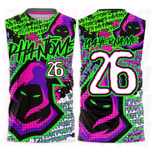 <b>Compression</b> 7v7 Custom Flag Football Jerseys Sublimation Fully Customize Any Logo Name Color 7v7 Sports Football Jersey - Product Image 5