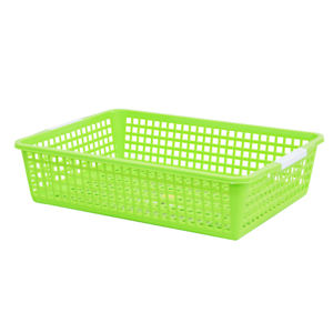 Lightweight Modern Korean Style <b>Plastic</b> Storage <b>Baskets</b> Rectangle Shape for Daily Laundry or Multipurpose Household Use - Product Image 3