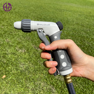 ด้ามจับกันลื่นตามหลักสรีรศาสตร์ปืนฉีดน้ำในสวนก้านดึงด้านหน้าหัวเข็มขัดประหยัดแรงสำหรับปรับลวดลาย - Product Image 1