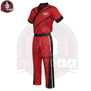 Uniforme de kickboxing freestyle de qualité supérieure avec coutures renforcées, anti-rétrécissement, uniforme d'arts martiaux freestyle, best-seller - Product Image 6