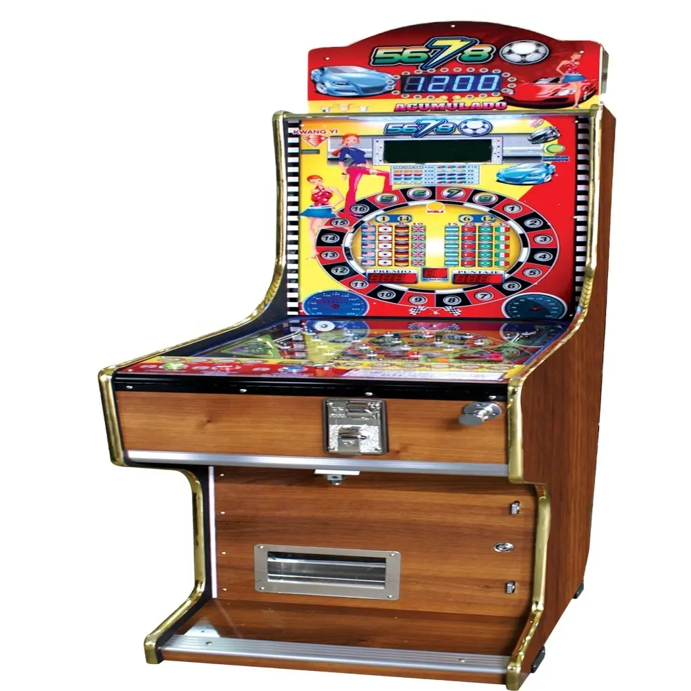 Kwang Yi 8 Balls Arcade Gaming Machine/ Coin Pusher Machine Stern Pinball Machine-A-1/ Maquina Tragamonedas 8 Bolas