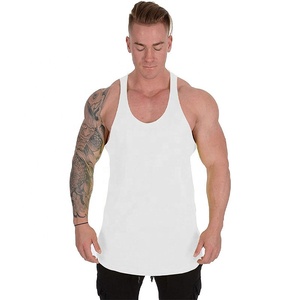 Débardeurs de gymnastique thermique unisexe vente en gros gilet de fitness d'été pour la musculation maillot de corps respirant sans manches conception hommes Plus - Product Image 1