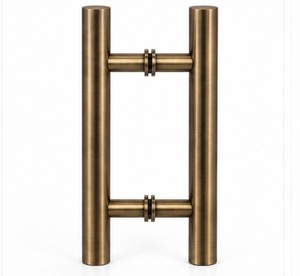 Poignées de tirage en forme de H de qualité professionnelle, finition lisse au toucher, design ambidextre, garantie de 3 ans, serrure de porte - Product Image 1