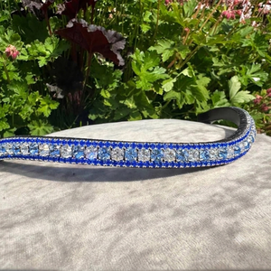 Nouveau design de mèche de tête en cuir véritable ornée de diamants, accessoires pour chevaux, provenant d'un fournisseur indien à prix abordable - Product Image 4