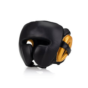 Protège-tête de boxe en cuir de haute qualité, écologique, respirant, léger et personnalisable pour la vente en gros - Product Image 2
