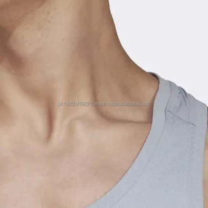 Camisetas Deportivas Personalizadas para Gimnasio, Chalecos, Camisetas sin Mangas para Hombre, Transpirables, Cómodas, de Color Sólido, Tejidas, Ecológicas y de Secado Rápido - Product Image 5