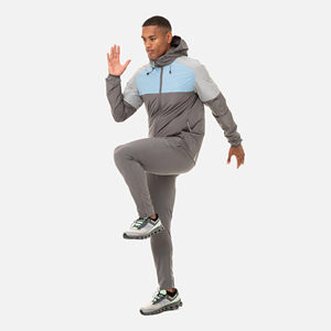 Chaqueta Cortavientos Impermeable y Transpirable para Hombre, con Capucha, Ligera, de Secado Rápido, para Invierno y Actividades al Aire Libre, en Lona y Poliéster - Product Image 2