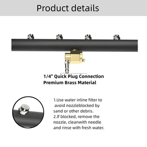 Machine de nettoyage 16 ''avec balai à eau pour le nettoyage du train de roulement de la voiture - Product Image 3
