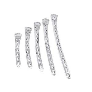 Placa de Fibula Distal Lateral Reutilizable con Bloqueo para Veterinaria, Implante Ortopédico de Titanio de 35mm, Juego de 10 para Perros (Izquierda y Derecha) GUJJAR SURGICAL - Product Image 1