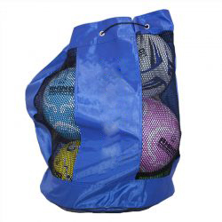Bolsa de fútbol personalizada de pana con cordón, portátil, lavable y reciclable para 10-15 balones - Product Image 3