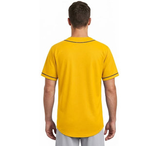 เสื้อเบสบอลสไตล์ใหม่สำหรับผู้ชาย วัสดุที่มีน้ำหนักเบา เหมาะสำหรับสโมสรเบสบอลและการแข่งขัน - Product Image 4