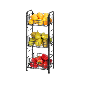 מודרני אסתטי אופציונאלי גודל אופציונלי התאמה-iso-מתלה מטבח פלדה מתקפל עם סל סכו "ם נתיק - Product Image 3