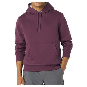 Sweat-shirt à capuche pour homme, hiver, manches longues, tissu tricoté respirant, écologique, impression de logo personnalisée, poche avant, 100% coton - Product Image 5