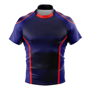 Maillots de rugby américains en gros, haute qualité, nouveau design, respirants, personnalisables, maillot de football américain pour clubs, manches courtes - Product Image 1