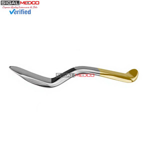เครื่องถ่างปากคุณภาพพรีเมียม Minnesota Cheek Retractor ขนาด 5.5 นิ้ว พร้อมด้ามจับสีทอง ผลิตจากเหล็กกล้าไร้สนิมเกรดผ่าตัด - Product Image 5