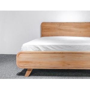 <b>Bed</b> <b>Frame</b> Solid Teak Wood for Hotel Villa Restaurant Resort Custom Wholesale - Product Image 3