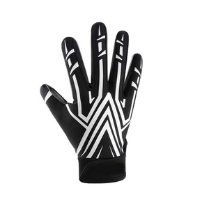 Guantes de Receptor de Fútbol de Alta Elasticidad, Palma Ultra Adhesiva para Agarrar el Balón, Protección Contra Impactos - Product Image 3