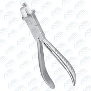 Alicates ópticos de acero inoxidable para tridentes, marco de ajuste de anteojos de 6 pulgadas, puente de doblado y alicates de patillas, herramienta de reparación de Anteojos - Product Image 6