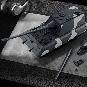 Tanque Pesado E-100 Jagopanzer, Bloques de Construcción MOC de la Segunda Guerra Mundial, Ejército Alemán, Soldados de Batalla, Juego de Ladrillos para Niños, Regalos para Niños - Product Image 2