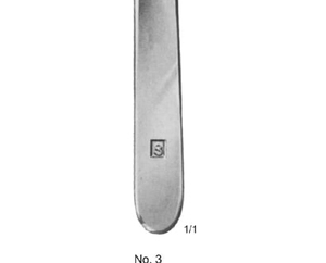 Manche de scalpel manuel en acier inoxydable robuste pour hôpital, conception ergonomique, poignée antidérapante, instrument chirurgical - Product Image 2
