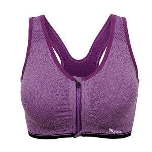 Sports Bra Women Yoga Bra Wear Fitness <b>Tops</b> Front Zip <b>Plus</b> <b>Size</b> High Impact Gym Sexy Clothing Drop shipping - Product Image 4