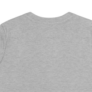 Women's Heather Gray Crew Neck Short Sleeve <b>T</b> <b>Shirt</b> with Jack and Jill 1938 Embroidery Logo Casual Cotton Tee Everyday - Product Image 4