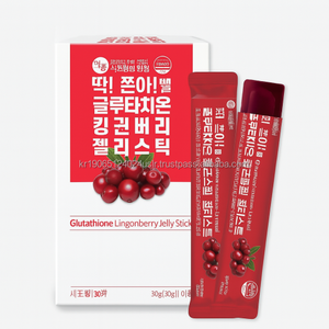 แท่งเคี้ยวคอลลาเจน lingonberry เกาหลีสำหรับเสริมความงามภายในผิวเรืองแสง - Product Image 1