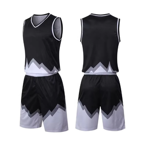 Ensembles d'uniformes de basketball unisexes personnalisés en gros – Maillots professionnels respirants, confortables et imprimés, sans manches, anti-bactériens - Product Image 4