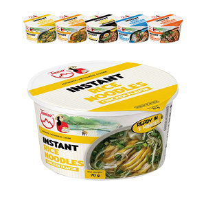 บะหมี่กึ่งสำเร็จรูปรสไก่แบบแห้ง, โรงงานต้นทางขายส่ง, รับผลิตแบรนด์ส่วนตัว, ปราศจากกลูเตน, บริการ OEM - Product Image 1