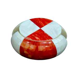 Ensemble de dessous-de-verre en marbre indien, artisanat fait main, dessous-de-verre élégants pour la décoration de table, cadeau - Product Image 3