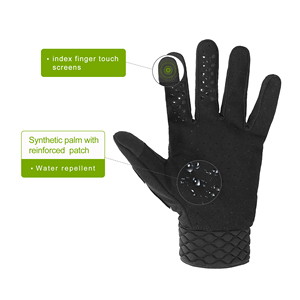 Gants de course PRI de haute qualité pour hommes, à doigts entiers, respirants, légers, haute durabilité, absorbant les chocs, antidérapants, avec fermeture à boucle auto-agrippante - Product Image 2