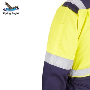 Uniforme de Trabajo de Primera Calidad, Overol de Algodón Resistente, Conjunto de Ropa de Trabajo Protectora de Seguridad Industrial - Product Image 3