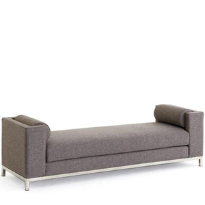 Cómodo Banco de Tela Ovalado con Almacenamiento Debajo del Asiento en Varios Colores, para Comedor, Hogar, Apartamento, Banco para el Pie de la Cama - Product Image 2