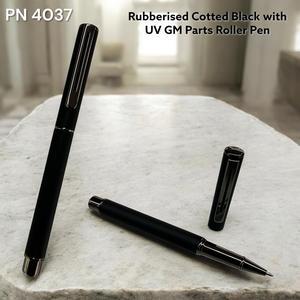 Stylo bille rotatif en métal de couleur bleue, haut de gamme, avec logo personnalisé, pour papeterie professionnelle, écriture et publicité - Product Image 4