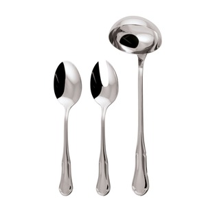 High End Stainless Steel Cutlery Set for Restaurant Hotel Use Main Course Steak Dessert Spoons <b>Knives</b> <b>Forks</b> Elegant Design - Product Image 3