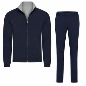 Conjunto de Chaqueta con Cremallera y Pantalones Cargo para Hombre, Combinación de Colores Personalizada, Chaqueta Ligera Reversible, Traje Deportivo de Nailon de Alta Calidad - Product Image 1