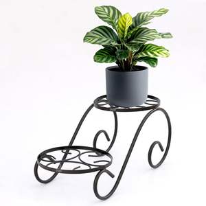 Soporte de Hierro Decorativo para Plantas, Juego de Dos Soportes Metálicos para Macetas, para Plantas de Interior y Exterior, a un Precio Bajo y Asequible para Pedidos Grandes - Product Image 6