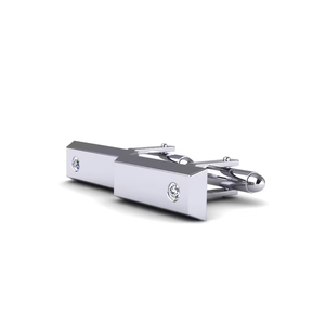Boutons de manchette sophistiqués en or et diamants pour hommes, cadeau de mariage de luxe, accessoires de costume formel - Product Image 3