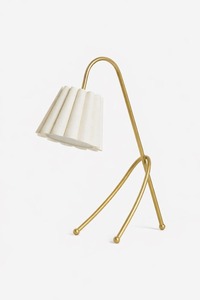 Lampadaire avec abat-jour plissé en tissu, lampe sur pied haute pour bureau, salon, maison, lampes sur pied, éclairage au sol - Product Image 2
