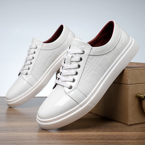 DA Lace-Up Breathable <b>Velcro</b> Design Comfortable Material New Design Men's High Top Sneakers Wholesale - Product Image 3