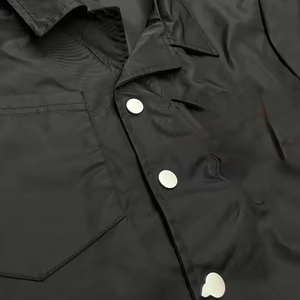 Conjunto Deportivo OEMBoys Negro, Sudadera con Capucha de Manga Larga, Cintura Elástica, Estilo Deportivo, Impermeable, Cortavientos, Secado Rápido, Nailon Ligero - Product Image 6