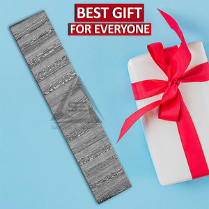 Unique Design Low Moq Damascus Blank Billets Custom Color Light Weight Damascus Blank Billets - Product Image 5