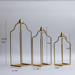 Portavelas Metálico Creativo Hecho a Mano, Lámpara de Viento con Impresión Tipográfica, Candelabro Portátil para Ambiente Hogareño - Product Image 6